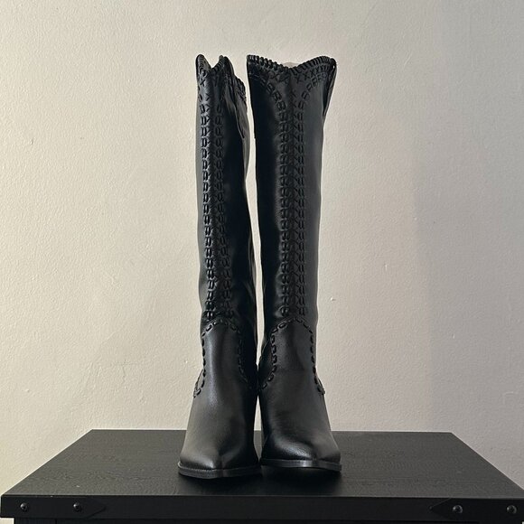 Billini Shoes - Billini FINLEY Tall Black Western Boots – Size 8